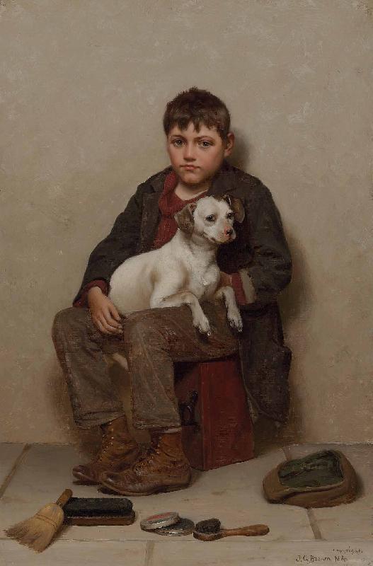 John George Brown True Friends